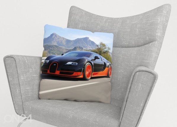 Декоративная наволочка Bugatti Veyron 40x40 cm