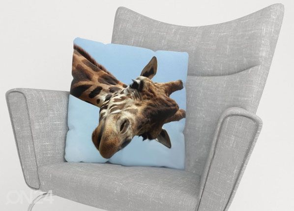 Декоративная наволочка Giraffe 45x45 cm