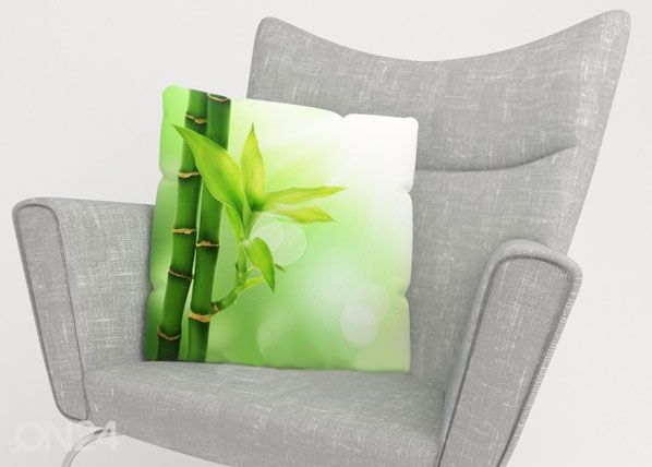 Декоративная наволочка Green Bamboo 40x40 cm