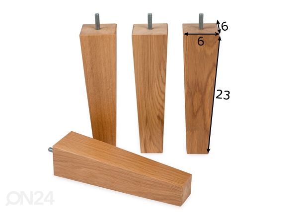 Деревянные ножки для кровати h23 cm 4 шт размеры