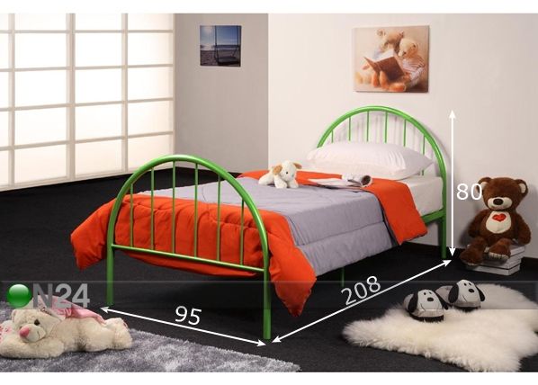 Детская кровать Yokie 90x200 см размеры