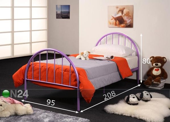 Детская кровать Yokie 90x200 см размеры