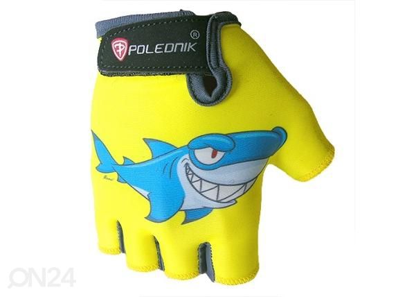 Детские велосипедные перчатки POLEDNIK Baby бирюзовый