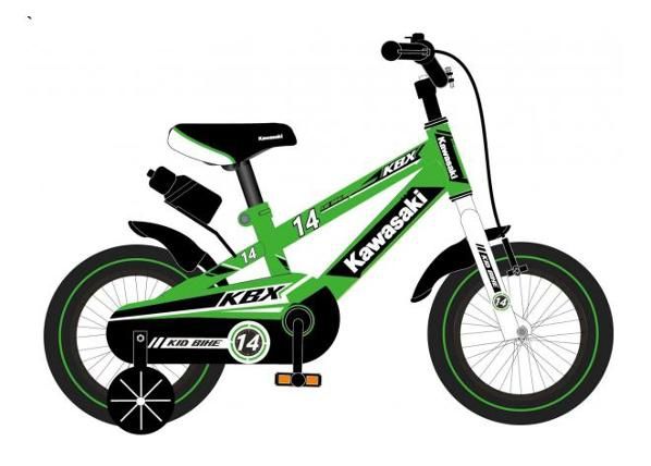 Детский велосипед Kawasaki 14 дюймов