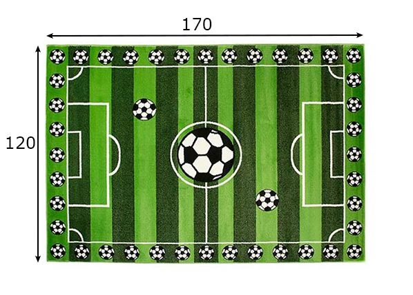 Детский ковер Футбол размеры