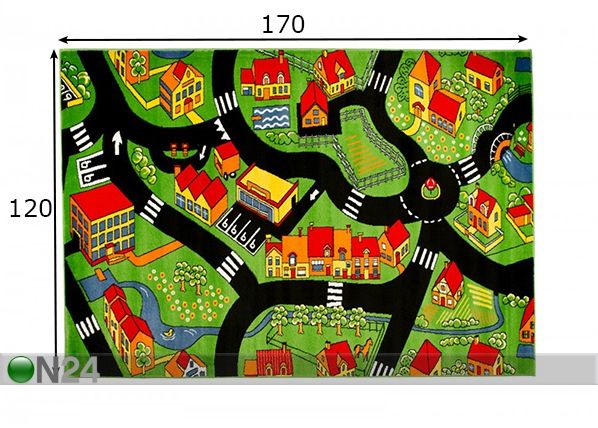 Детский ковер 120x170 см размеры