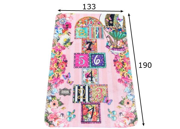 Детский ковер Melli Mello Hop Play 133x190 cm размеры