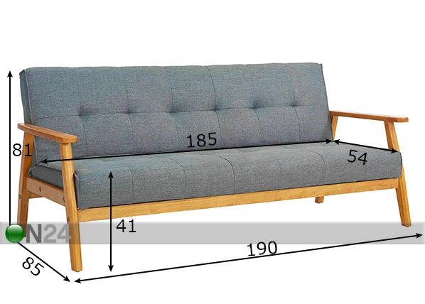 Диван-кровать Sofa размеры