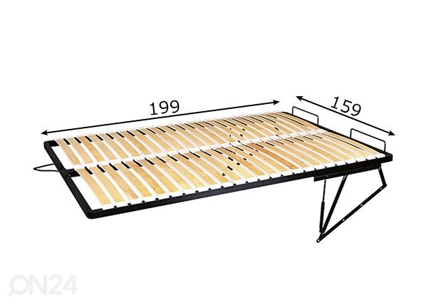 Дно кровати 160x200 cm размеры