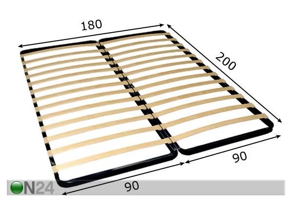 Дно кровати 180x200 см размеры