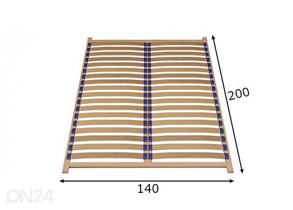 Дно кровати Ethna 140x200 cm размеры