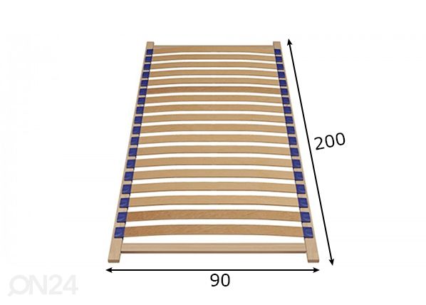 Дно кровати Ethna 90x200 cm размеры