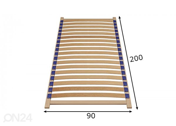 Дно кровати Ethna 90x200 cm размеры