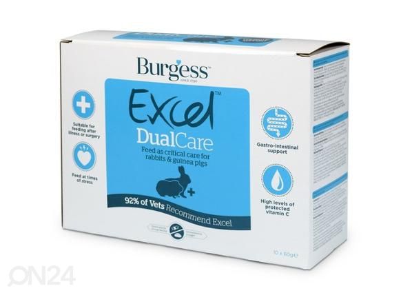Дополнительный корм для кроликов и морских свинок dualcare 60 г n10