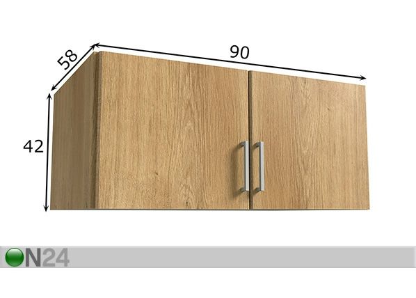 Дополнительный шкаф Click 90 cm размеры