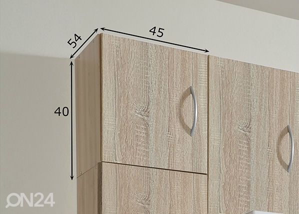 Дополнительный шкаф MRK 595 45 cm размеры