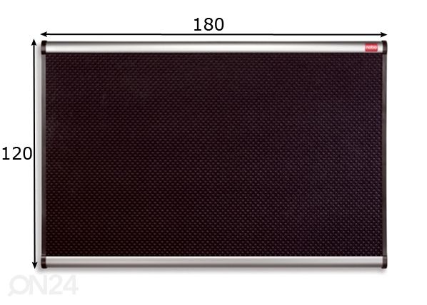 Доска Nobo foam, must 180x120 cm размеры