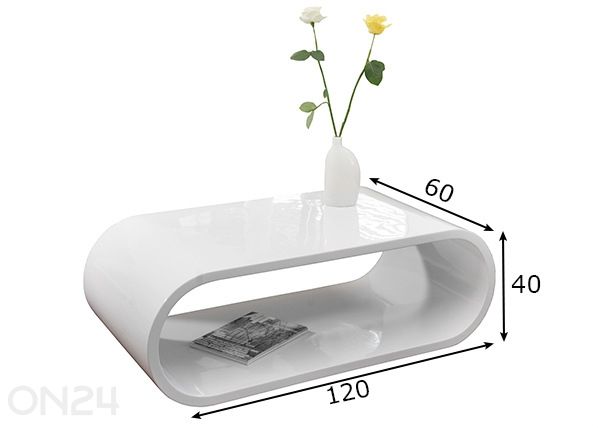 Журнальный стол 120x60 cm размеры