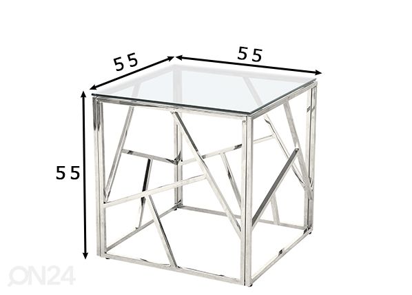 Журнальный стол 55x55 см размеры