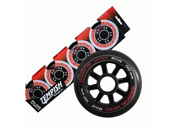 Запасные колеса для роликовых коньков Radical 90x24 85A Tempish