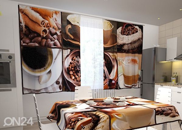 Затемняющая штора Coffee 1, 200x120 см
