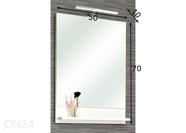 Зеркало 09 размеры