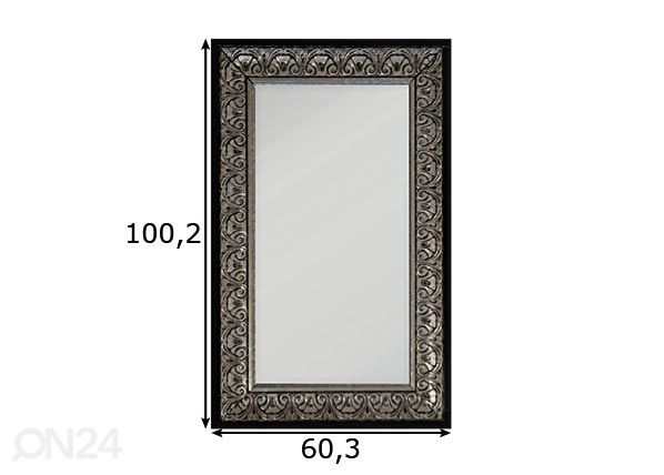 Зеркало 60x100 cm размеры