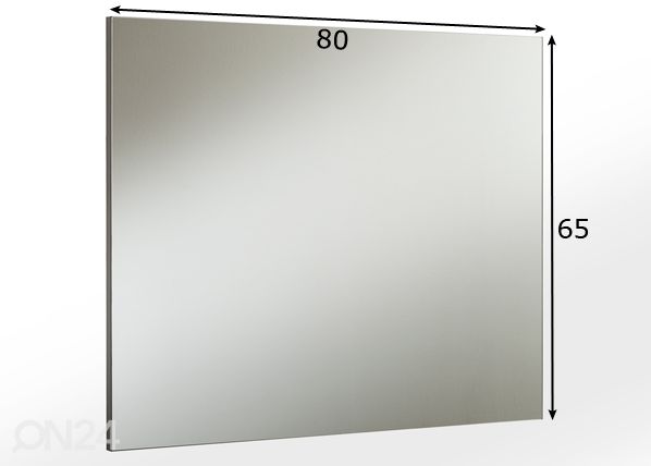 Зеркало Aladyn 80x65 размеры