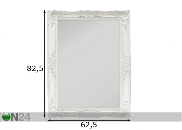 Зеркало Antique White 62,5 x 82,5 см размеры