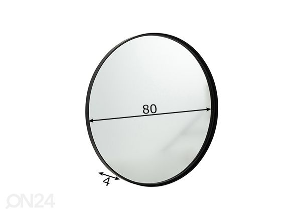 Зеркало Bianca Ø 80 cm размеры