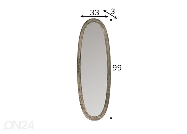 Зеркало Longhi размеры