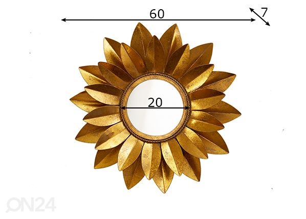 Зеркало Sunflower размеры