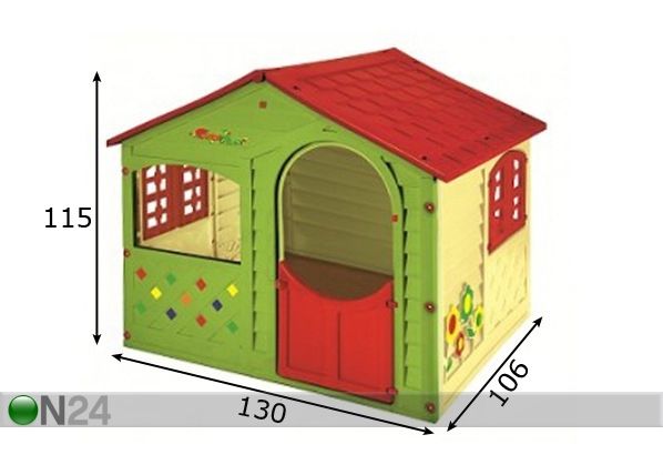 Игровой домик Casa Mia размеры