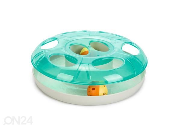 Игрушка для кота, тренажер scudie 25 см, зеленая