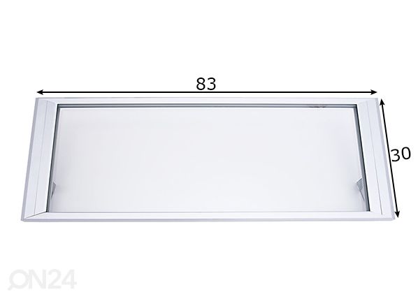 Инфракрасная нагревательная панель, стекло 1150 Вт размеры
