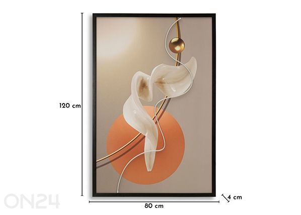 Картина LED 80x120 см размеры