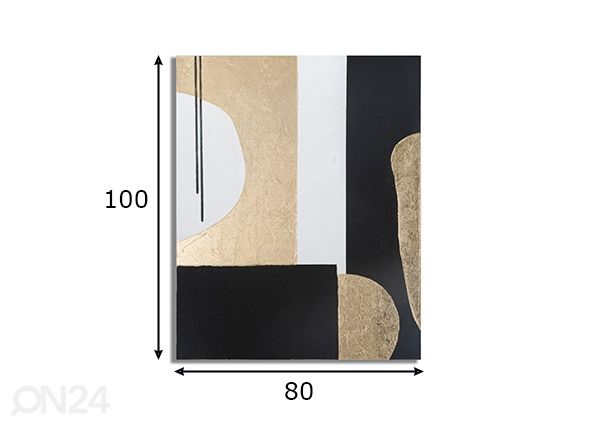Картина Ovix 80x100 cm размеры