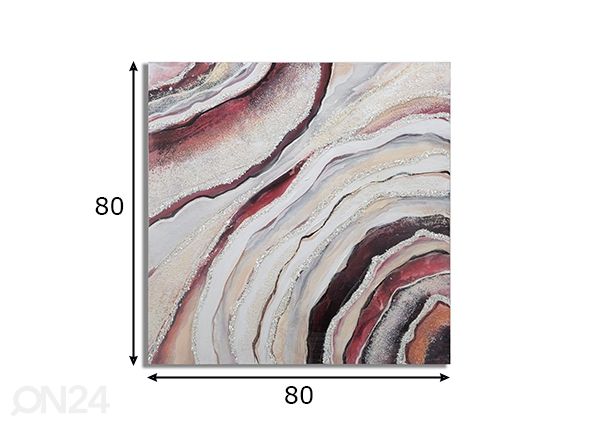 Картина Redy 80x80 cm размеры