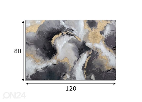 Картина Richy 120x80 cm размеры