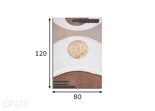 Картина Sunry 120x80 cm размеры