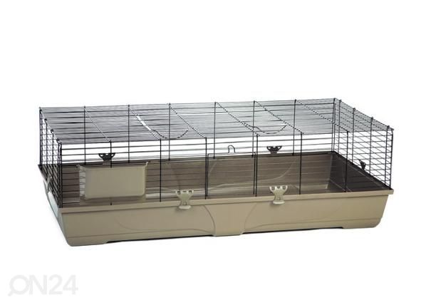 Клетка для кроликов baldo 140x68x43 cm коричневая
