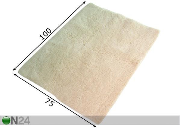 Ковёр для любимого животного Gold 100x75 см размеры