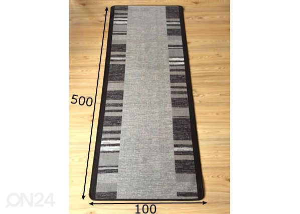 Ковёр для прихожей Lea 100x500 cm размеры