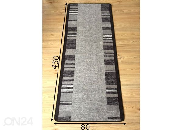 Ковёр для прихожей Lea 80x450 cm размеры