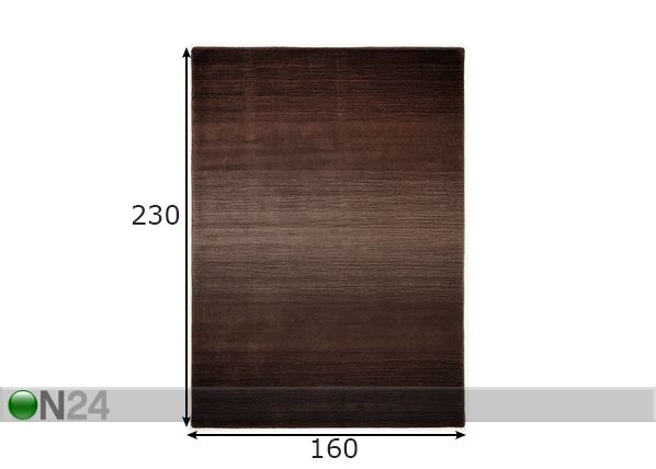 Ковер из шерсти Wool Comfort 160x230 см размеры