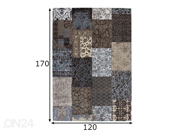 Ковёр 120x170 см размеры