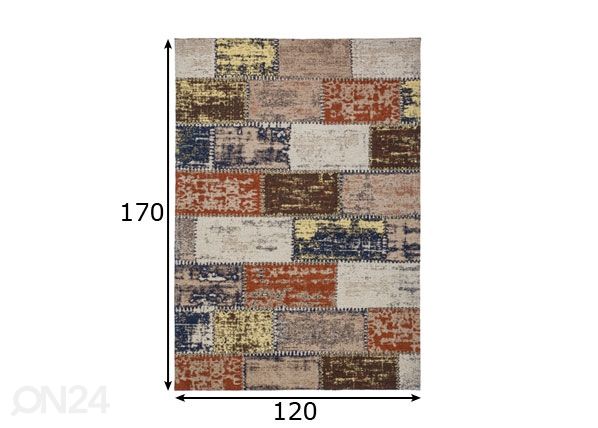 Ковёр 120x170 см размеры