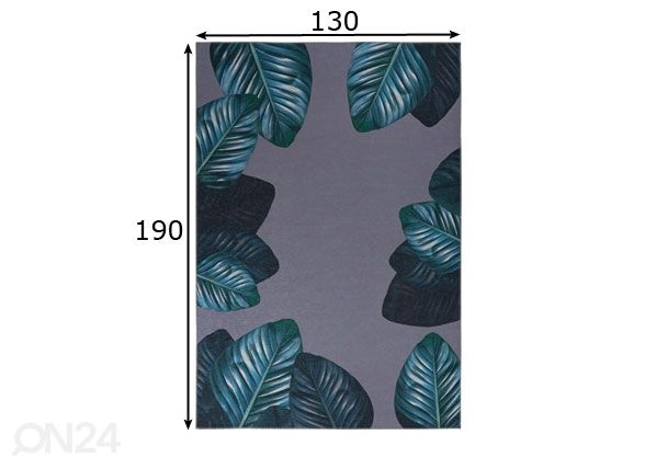 Ковер 130x190 см размеры