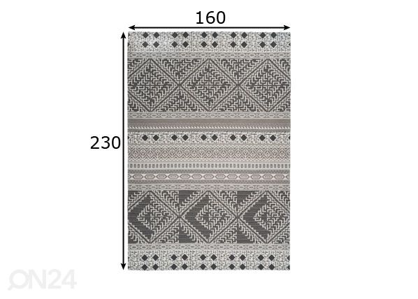Ковёр 160x230 см размеры