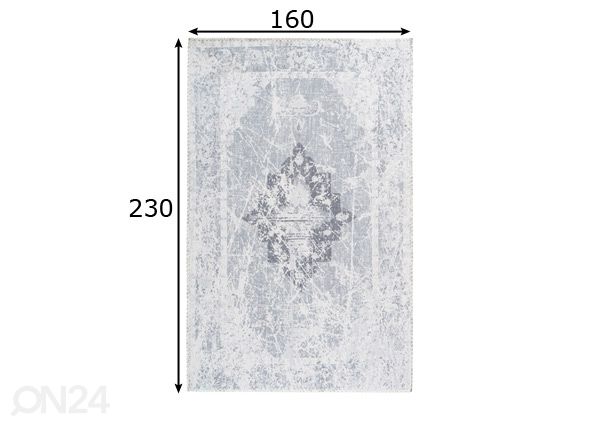 Ковер 160x230 см размеры